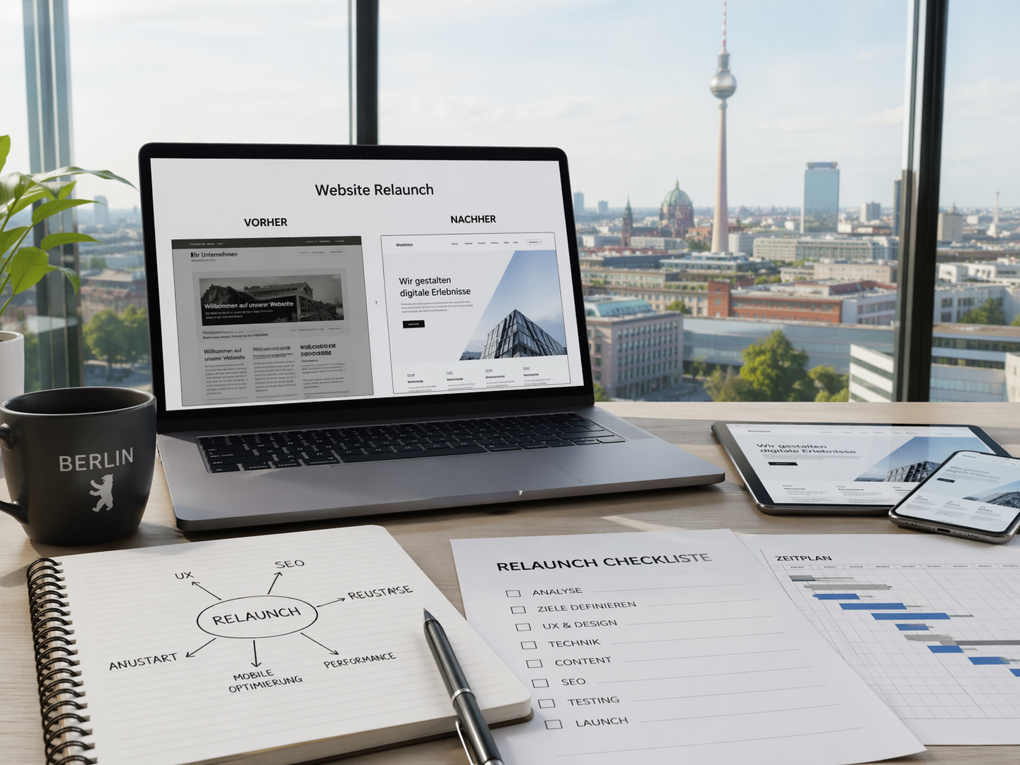 Website-Relaunch Berlin: Wann lohnt sich ein Neustart?
